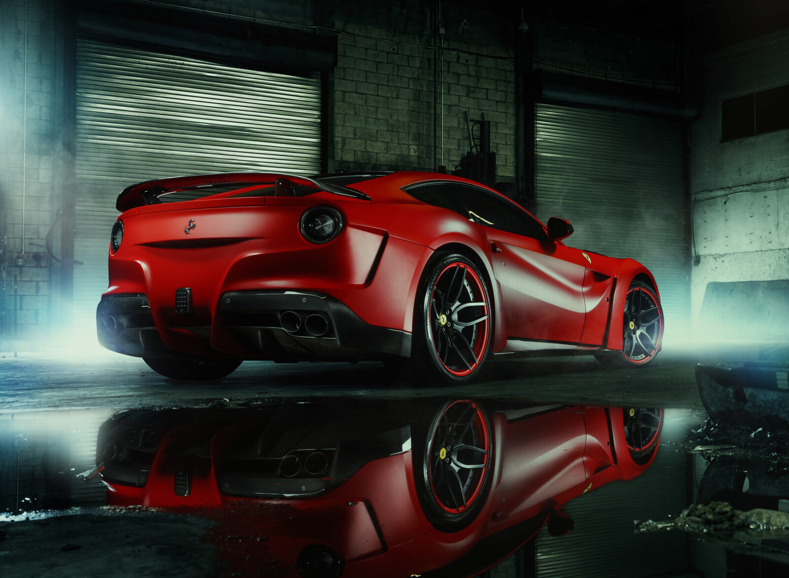 High-resolution Ferrari car image
