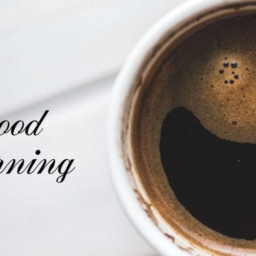 good morning coffee images