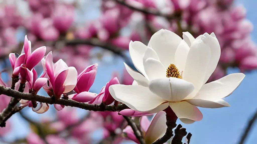 Magnolia Flower Flower 4K Pictures