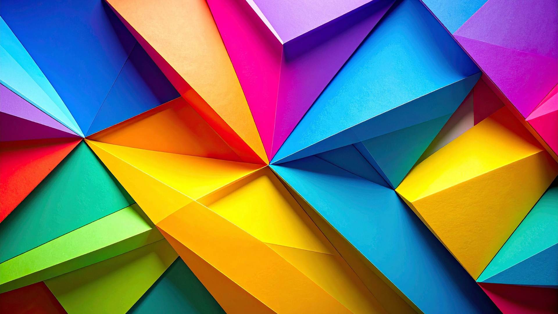 Stunning Abstract 4K Pictures – Download Free Ultra HD Wallpapers 12 Colorful abstract geometric pattern wallpaper in 4k resolution with modern polygon design