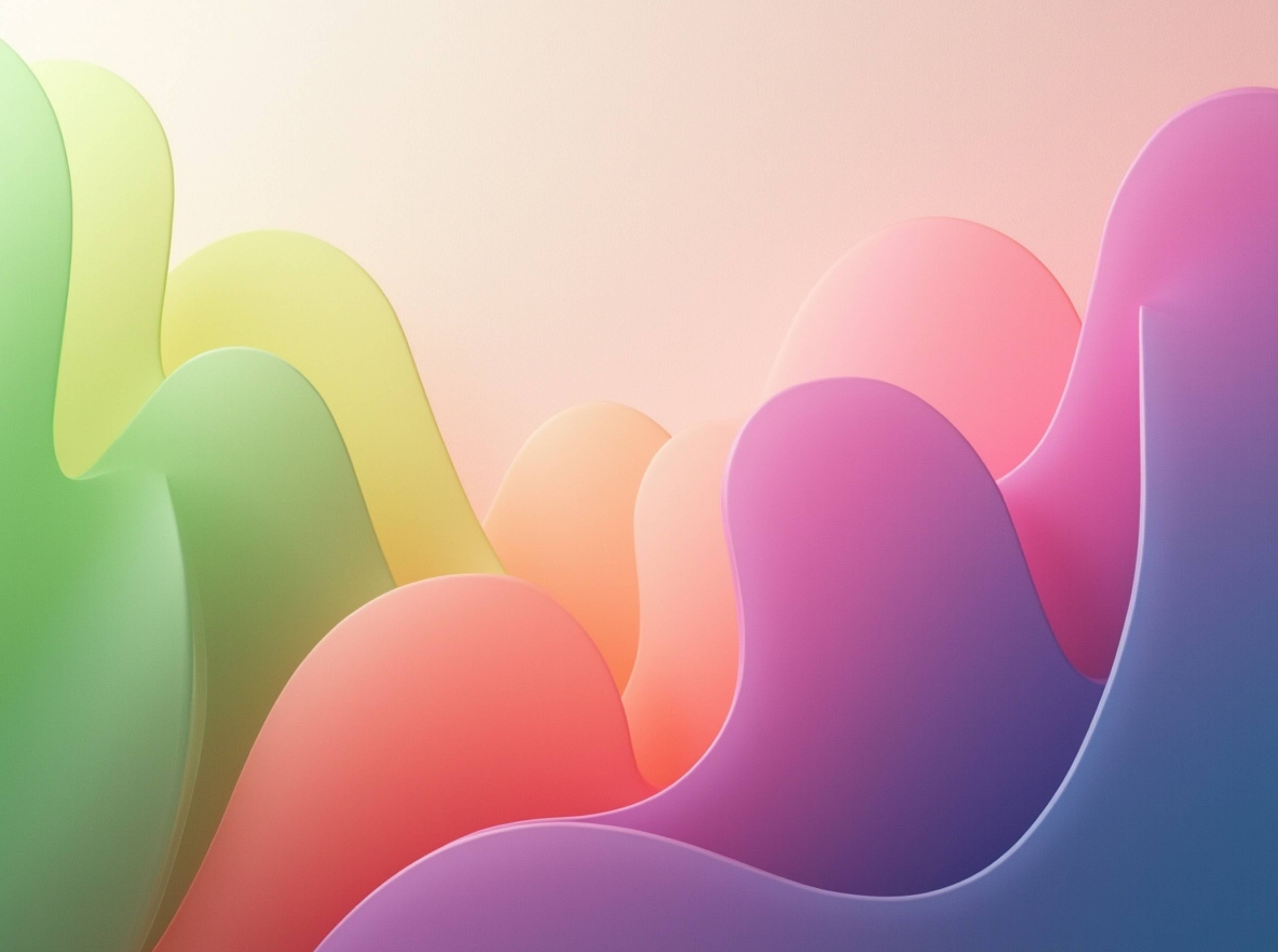 Stunning Abstract 4K Pictures – Download Free Ultra HD Wallpapers 15 Abstract 4k gradient background wallpaper with smooth colorful flowing curves and soft tones