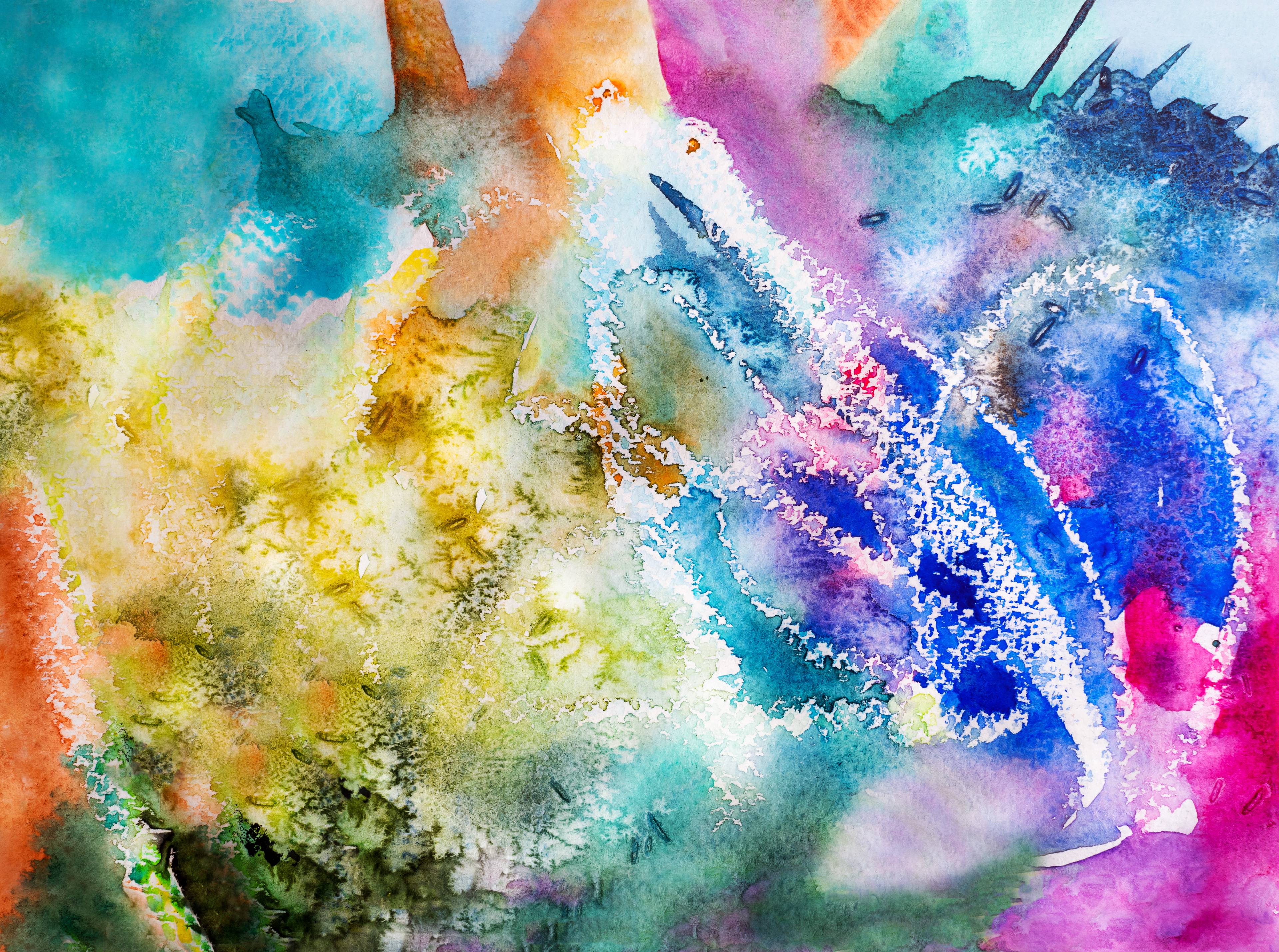 Stunning Abstract 4K Pictures – Download Free Ultra HD Wallpapers 7 Abstract 4K Pictures with Watercolor Effect