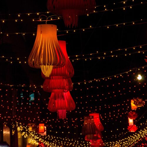 Diwali Home Decoration 4K Photo with lights.