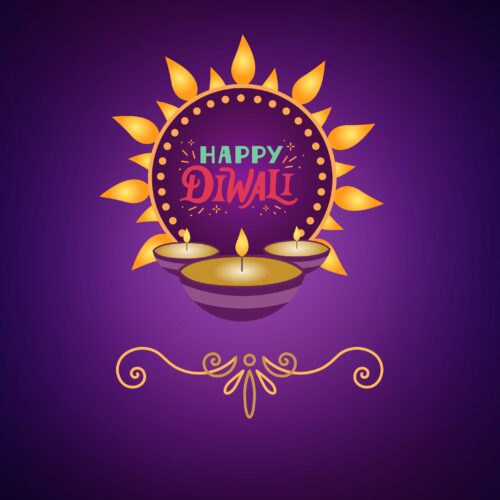 Happy Diwali Fireworks 4k Image