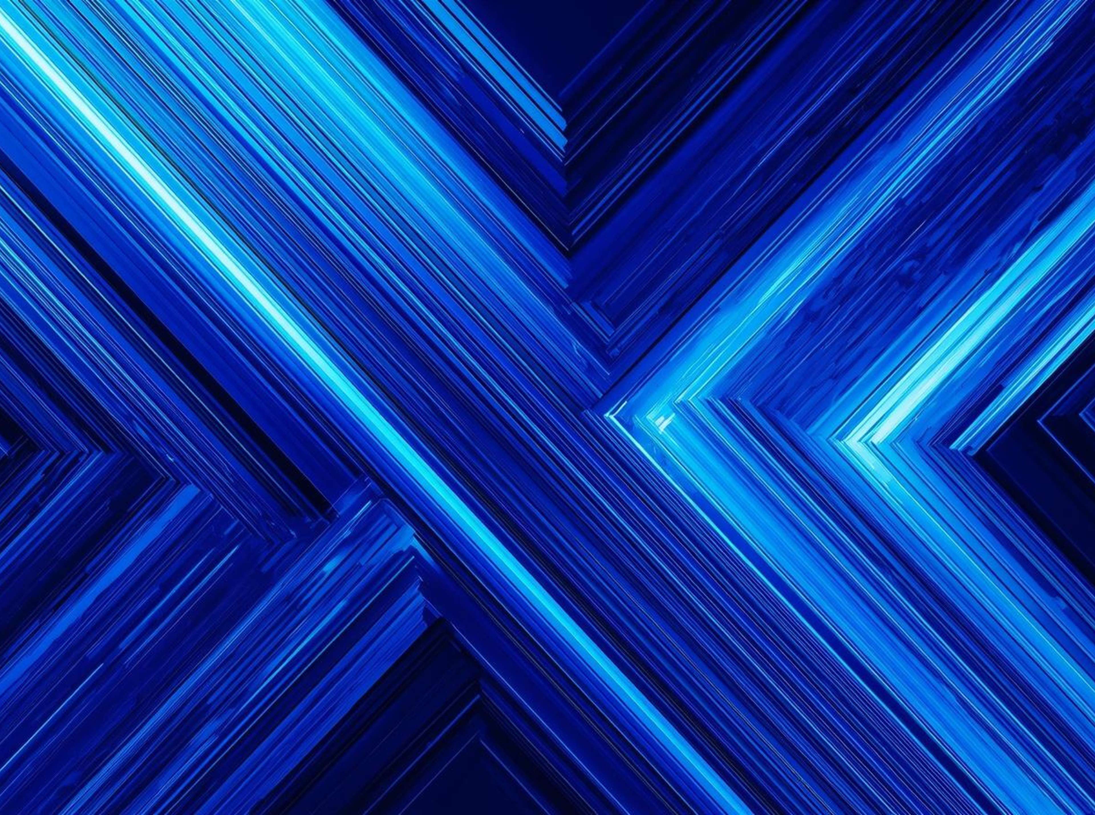 Free 4K wallpaper with blue abstract background design.