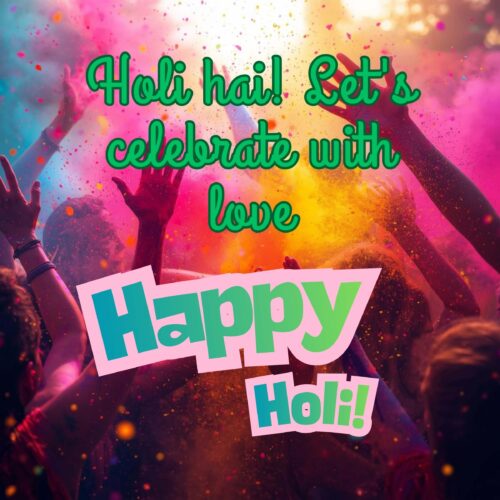 Holi images for WhatsApp status and greetings