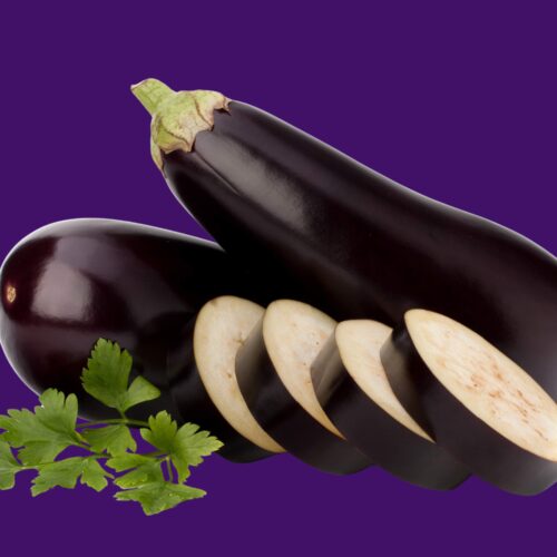 Purple eggplant vegetable in 4K – Fruit & Vegetable 4K Pictures