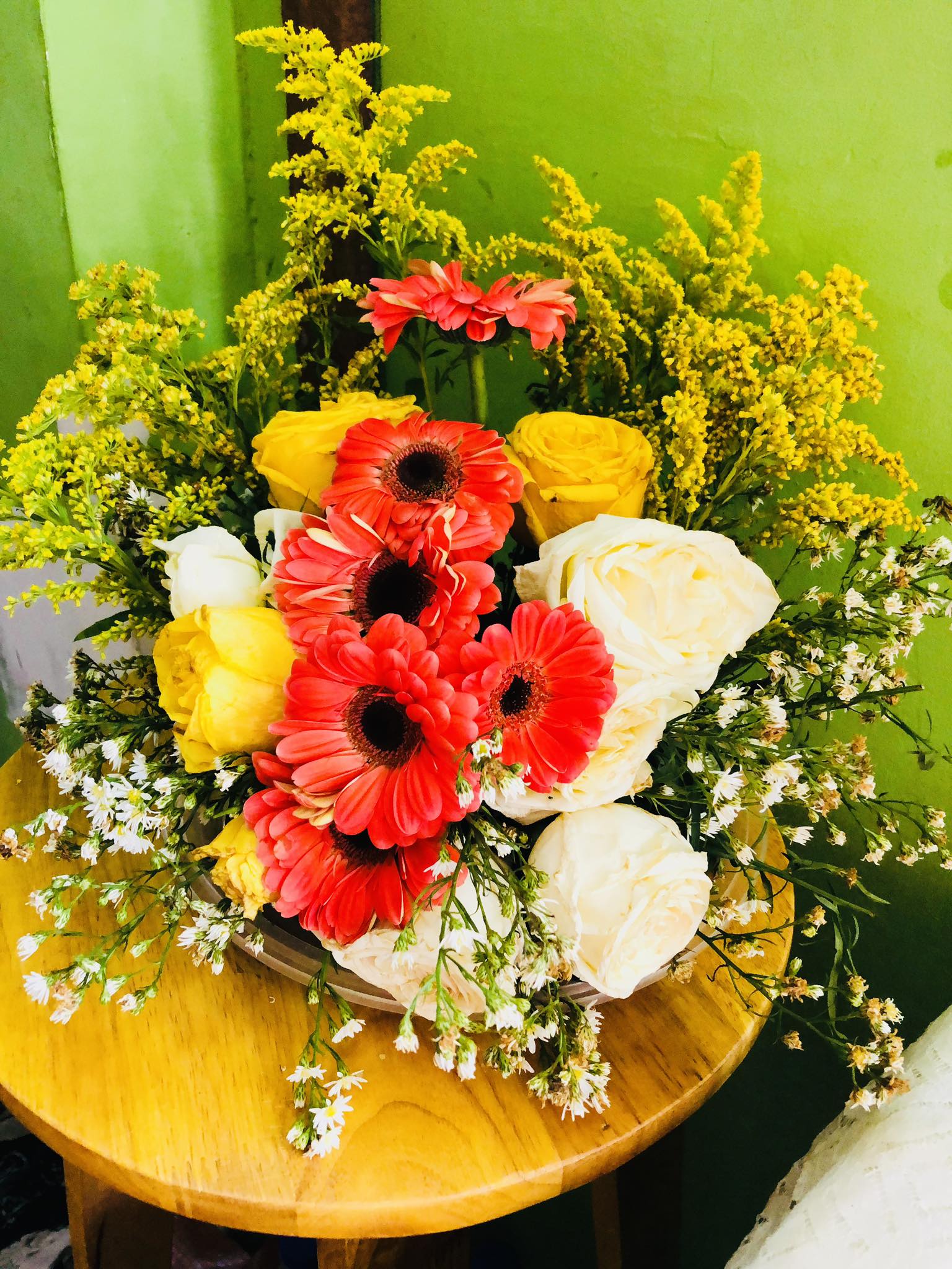 Colorful flower bouquet 4K pictures for mobile wallpaper