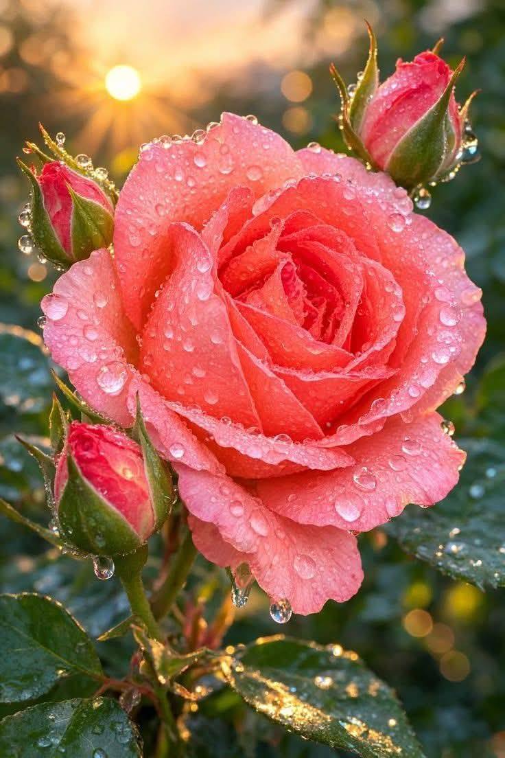 Pink rose close-up flower 4K pictures for mobile screen