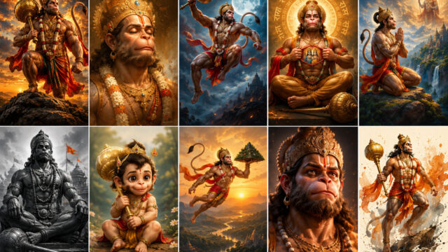 Shri Hanuman Wallpaper Download – Free HD & 4K Hanuman Wallpapers for Mobile and Desktop